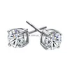 Ohrstecker Klassischer Charme Zirkon S925 Sterling Silber Ohrring Ohr Knochen Nagel Frauen Männer Kein Verblassen Allergien Drop Lieferung Schmuck Ohrringe Dhbz5