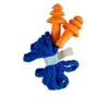 Autentici tappi per le orecchie con filo in silicone morbido con riduzione del rumore della corda Tappi per le orecchie dell'albero di Natale Cuffie protettive Spedizione gratuita Thtqh