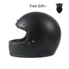 Motorradhelme, personalisierter Racing-Integralhelm, Capacete de Moto, Reithelm, S, M, L, XL, XXL, mattschwarz