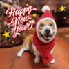 Hond Kleding Mode Huisdier Geweven Wol Hoed Voor Kerst Kat Kap Kleine Honden En Katten Strandfeest Cosplay Kostuum Accessoires To Act Cute