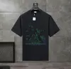 2023 Yaz Erkek Kadın Moda ve Eğlence Markası Mizaç Joker Yumuşak Karikatür Mektubu Basılı T-Shirt Boyutu XS-4XL#AM88