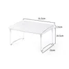 Mensole da bagno Scaffale da scrivania Multifunzionale Cosmetic Storage Dressing Table Può essere sovrapposto Organizzatore di articoli vari multistrato 230615