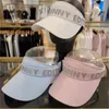 Snapbacks Golf Womens Empty Top Hat Large Brim Sun Protection Fashion Ball Cap 230615