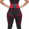 Women Hot Sweat Slim Thigh Trimmer Leg Shapers Push Up Waist Trainer Pants Fat Burn Neoprene Heat Compress Slimming belt