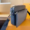 3 adet omuz çantası moda erkekler Crossbody Seyahat En iyi tasarımcı çanta klasik omuz çantaları lüks unisex çapraz vücut toptan el çantaları yüksek kaliteli