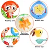 Juguetes de baño Baby shower taza de sol pista juego de agua baño para niños mono ducha juguete regalo de cumpleaños para niños 230615
