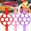 Kakverktyg Fried Egg Pancake Maker Nonstick Cooking Tool Round Heart Cooker Pan Flip Eggs Mold Kök Bakningstillbehör 230616