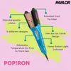 Pierwsze włosy 3D nadruk żelazny prostener ogrzewania gorące włosy grzebicie Curling Iron Par Flat Iron Hair Narzędzia