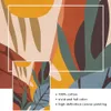 Målningar abstrakt linje bladblomma boho växt modern stil affisch canvas målning väggkonsttryck för heminredning cuadros gåvor 230615