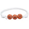 Basketball Baseball Strand Armband gewebt Tennis Fußball Armband Jungen und Mädchen Sport Strand