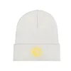 Bérets Yin Yang Sunshine Tricot Chapeau Tricoté Bonnet Bonnets Skullies Bonnets Bonnet De Ski Bonnet Doux Chapeaux Hiver Chaud