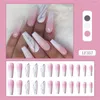 False Nails Long Colorful Fake Nail Detachable Wearable Diy Ombre Accessories /box French