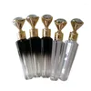 Bouteilles de stockage Emballage cosmétique en gros Emballage de brillant à lèvres Tube transparent en diamant Tubes vides Glaze Lipgloss Container