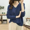 سترات سترات النساء vneck قميص قميص فضفاضة زنبرك كبير الحجم كبير الحجم pulver big سترة الخريف الكورية 230615