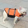 Dog Apparel Summer Life Tank Top Jacket Reflective Pet Clothing Swimwear Safety Supplies 230616