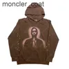 Herrspårspår Black SP5der Young Thug 555555 Angel Hoodies Men Shoe Printing Spider Web Sweatshirts Designer Women Red Hoodie36ug