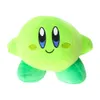 Śliczne kreskówkowe zabawki do gry nadziewane zabawki Kirby Blue Pink Orange Green 6 Styles Kirby Plushies Dolls 15 cm