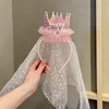 Haarschmuck Kinder Geburtstag Stirnband Prinzessin Dekoration Hut König Krone Schleier Exquisite Kawaii Clip Bühne Requisiten Party