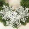 Novo 30pcs 6cm 15cm 18cm Natal Floco De Neve Artificial Decoração Da Árvore De Natal Neve Flocos De Neve Falsos Decorações de Natal para Casa Noel