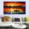 Fine Art Canvas Painting Remarkable Moment Handcrafted Contemporary Artwork Landscape Wall Decoration