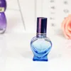 wholesale Colorful 10ml Refillable Perfume Glass Spray Bottle Empty Fragrance Packaging Bottle Cute Heart Shaped Bottle Jhcav