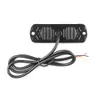 Новые 2PCS Car Suv Trup Lames Lamps Amber 4 светодиоды 12V-24V Предупреждение о опасности флэш-строй световой автомобиль осторожность стробоскопа флэш-светильники