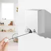 Other Home Storage Organization Punch Free Retractable Clothesline el Wall Hanging Clothes Drying Rack Indoor Steel Wire Invisible Organiser 230615