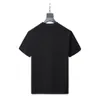 Mens Designer Band Camisetas Moda Preto Branco Manga Curta Luxo Carta Padrão T-shirt Tamanho XS-4XL # LJS777