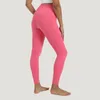 Yoga Outfit Seamless Nylon Sports Leggings Breathable Hip Lifting Pants 21 Colors Training Gym Outer Wear Cycling Jogging 230615