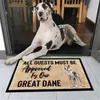 Tapis Erugear Boxer Chien Paillasson Personnalisé 3D Imprimé Non Slip Porte Tapis De Sol Décor Porche 230615