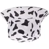 Berets Outdoor Fishing Bucket Foldable Cow Grain Pattern Summer UV Protection Travel Beach Sun Hat Cap For Men