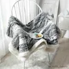 Kocowe warstwy termiczne grube koc dorosły Furry Rzut Ket Miękkie łóżko biegacz puszysty kanapa koc R230616