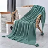 Manta de lana tejida, cojín de sofá súper cálido y cómodo, adecuado para la oficina R230616