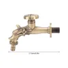 Bathroom Sink Faucets Faucet Internal Thread G1/2 Antique Easy Installation For Kitchen Bar