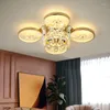 Ceiling Lights Luxury Crystal Led Lamp Modern Creative Lighting Living Room Study Villa Simple Acrylic