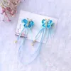 Haaraccessoires Butter Clips Ornament Handgemaakte Kimono Yukata Outfit Voor Geisha Shichi-go-san Festival Gift Kids rood Blauw HW058