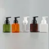 250 ml Pet Plastic Hand Sanitizer Bottle Square Foam Pump Bottle For Face Cleansing (GRATIS FAST SEA Shipping) Xwnue