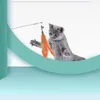 Lage prijs groothandel wire feather tease cat stick cat pet interactief speelgoed