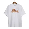 Tirt Limited Edition Designer T Shirt Mens Womens Wear Graffiti Bear Style Letters Chest Fashion Sportwear Lovers Summer Tirts