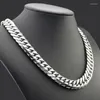 Kettingen Chimdou Super Cool Heavy Chunky Kettingen Rvs Lange 60Cm 16Mm Brede Curb Chain Ketting Sieraden mannen Gift 2023