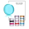 Similar mini glass jars 3g 5g empty cosmetic jars PS round bottom cream jars with multiple color for choose Mxvvh