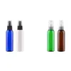 2021 50 X 60ml Empty Plastic Perfume Spray Pump Bottle 60CC Cosmetic Container Fine Clear White Brown Blue Green Bottlespls order