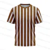 Sweats à capuche pour hommes Sweats Chemise de référence Maillots de football Gardien de but t-shirt Été Basic Stripes Soccer Tees Hommes Vêtements Femmes Sports Fitness T-Shirt