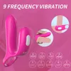 Sex toy masseur anneaux de pénis vibrateur pour hommes télécommande sans fil 9 vitesses délai de vibration éjaculation anneau de coq stimulateur clitoridien jouets Couple