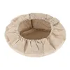 Other Home Garden 6pcs Bread Fermentation Basket Cover Bakery Dough Proofing Rated Braided Flax Linen Cotton Cloth 23 25cm 230615