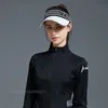 Snapbacks Love Golf Women koreańskie puste czapki czapki filtra przeciwsłoneczne Kobiety sportowe Słońce Visor Ladies Outdoor oddychający czapka 230615