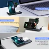 15 W 3 in 1 Wireless Charging Charger Station Compatible for iPhone Apple Watch AirPods Pro Qi Fast Quick Charger for Cell Phone Smart Phone