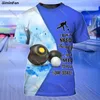 Men's T Shirts Lawn Bowls Custom Name Mens T-shirt 3D All Over Printed Male Tshirt Summer Round Neck Tee Female Top Unisex Milk Fiber