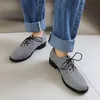 Femmes chaussures 2023 printemps décontracté talon bas femme unique chaussure imprimé léopard à lacets portable pour hommes et femmes 40-43 Dropshopping