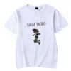 Camiseta Masculina Isaiah Rashad Estampa Primavera Verão Férias Rua Homens/Mulheres Casual Kawaii GHIP HOP Estilo Streetwear T-shirt